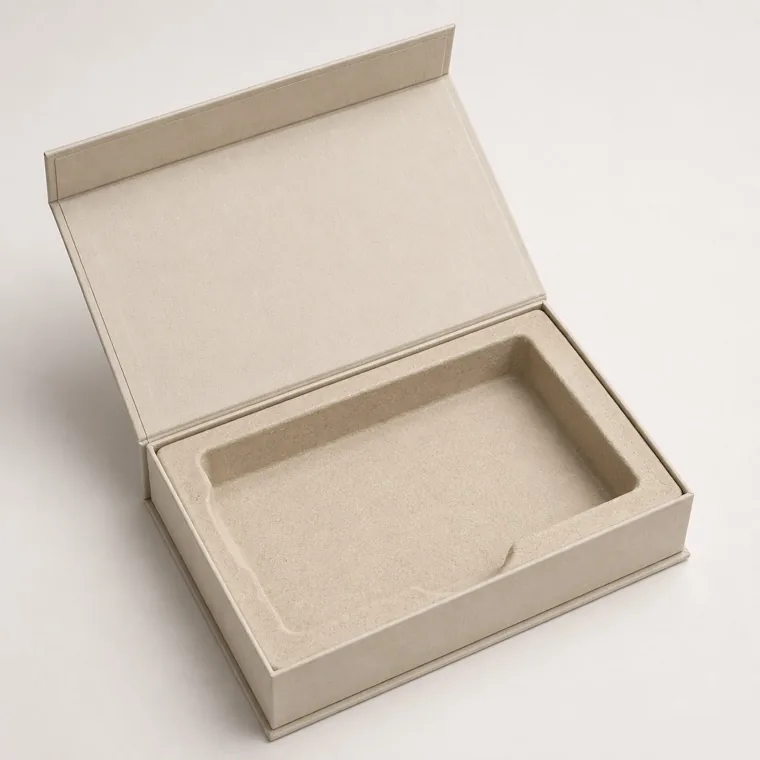 Book-style magnetic box